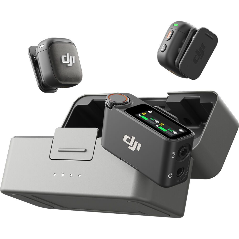 Mic Thu Âm DJI Mic 3 ( 2 TX + 1 RX + Charging Case )